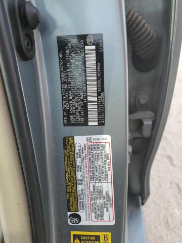 4T1BE46KX7U656117 - 2007 TOYOTA CAMRY CE GRAY photo 12