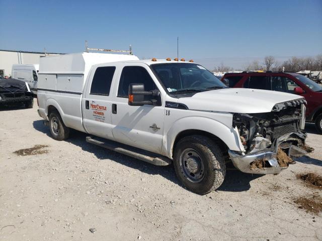 1FT7W2AT1DEB62164 - 2013 FORD F250 SUPER DUTY WHITE photo 4