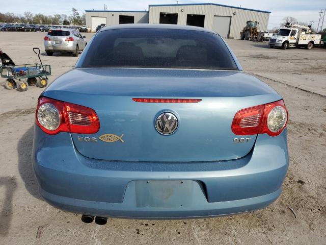 WVWBA71F27V043737 - 2007 VOLKSWAGEN EOS 2.0T BLUE photo 6