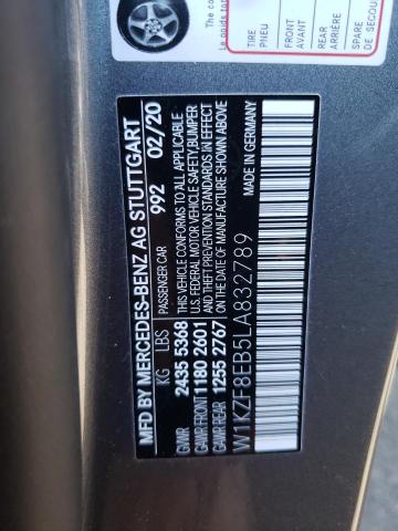 W1KZF8EB5LA832789 - 2020 MERCEDES-BENZ E 350 4MATIC SILVER photo 13