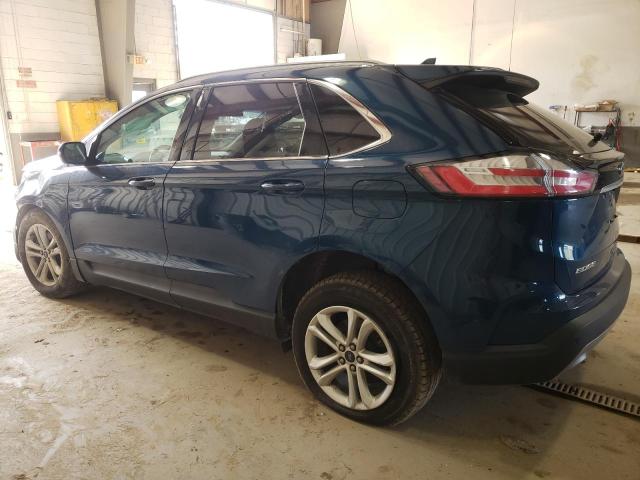 2FMPK4J95LBA30364 - 2020 FORD EDGE SEL BLUE photo 2