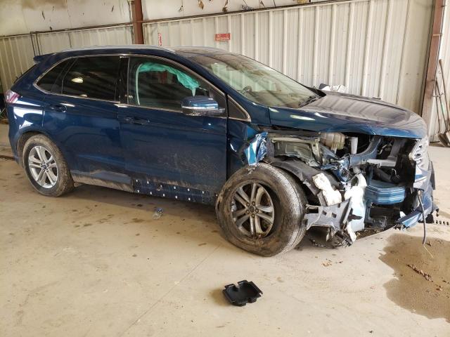 2FMPK4J95LBA30364 - 2020 FORD EDGE SEL BLUE photo 4