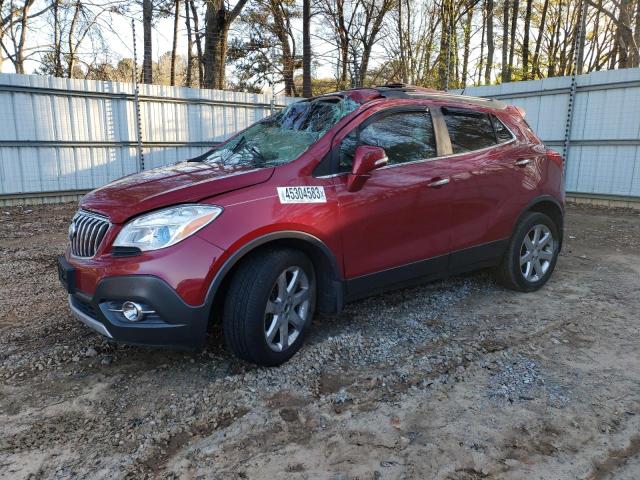 KL4CJDSB4EB565521 - 2014 BUICK ENCORE PREMIUM RED photo 1