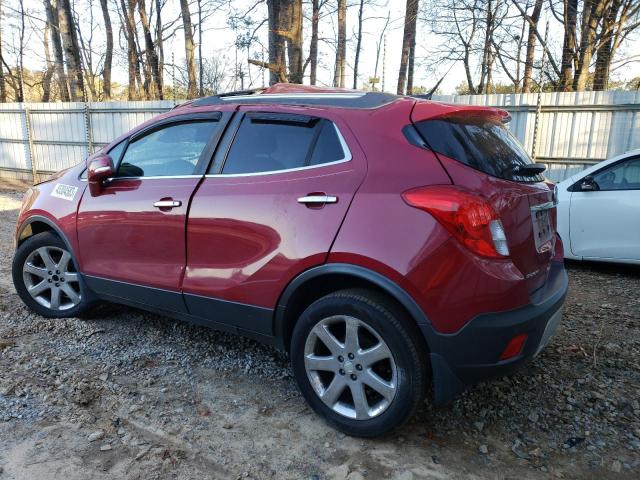 KL4CJDSB4EB565521 - 2014 BUICK ENCORE PREMIUM RED photo 2