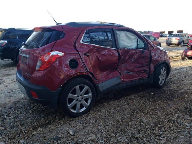 KL4CJDSB4EB565521 - 2014 BUICK ENCORE PREMIUM RED photo 3