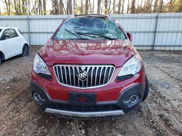 KL4CJDSB4EB565521 - 2014 BUICK ENCORE PREMIUM RED photo 5