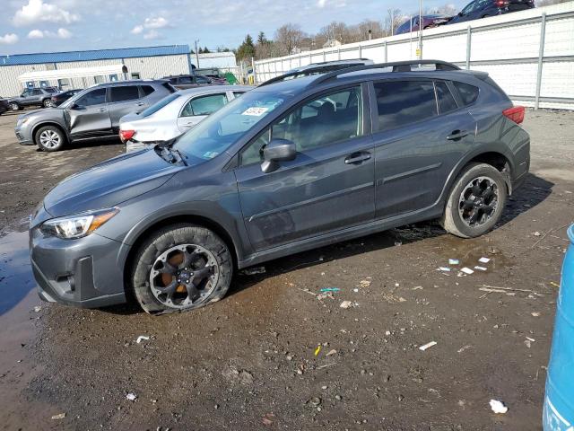 JF2GTAPC0M8336669 - 2021 SUBARU CROSSTREK PREMIUM GRAY photo 1