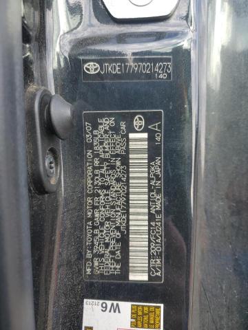 JTKDE177970214273 - 2007 TOYOTA SCION TC ნაცრისფერი ფოტო 12