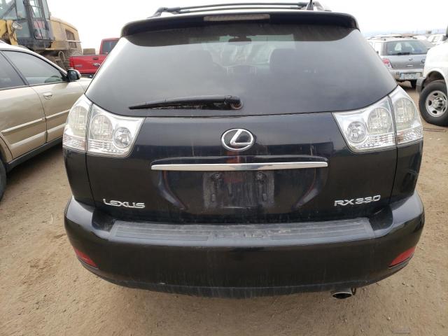 2T2HA31U06C105117 - 2006 LEXUS RX 330 BLACK photo 6