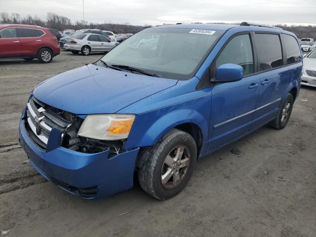 2D8HN54P78R763709 - 2008 DODGE GRAND CARA SXT BLUE photo 1