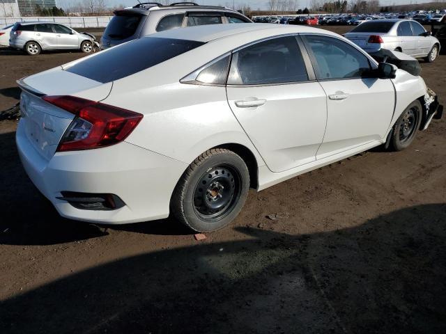 2HGFC2F89LH016676 - 2020 HONDA CIVIC SPORT WHITE photo 3