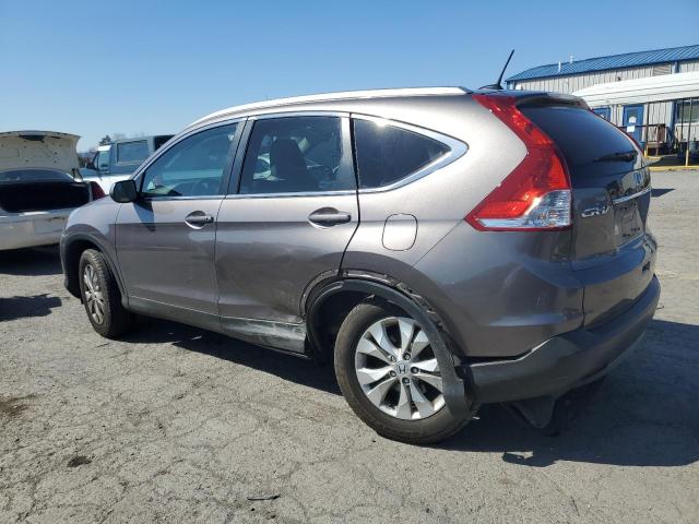 5J6RM4H75DL042019 - 2013 HONDA CR-V EXL BROWN photo 2