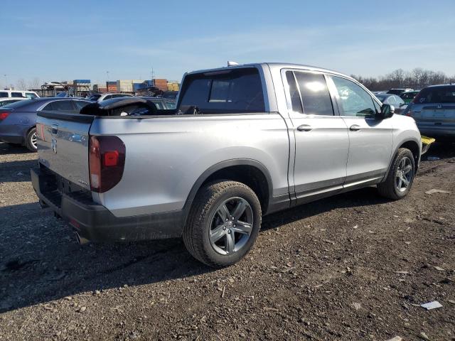 5FPYK3F52PB005592 - 2023 HONDA RIDGELINE RTL SILVER photo 3