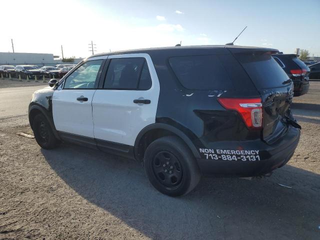 1FM5K8AR2DGC40445 - 2013 FORD EXPLORER POLICE INTERCEPTOR TWO TONE photo 2