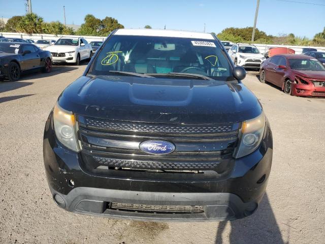 1FM5K8AR2DGC40445 - 2013 FORD EXPLORER POLICE INTERCEPTOR TWO TONE photo 5