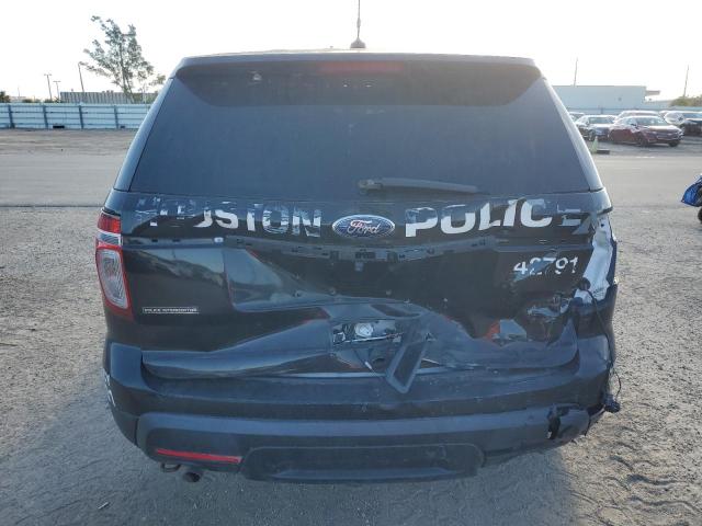 1FM5K8AR2DGC40445 - 2013 FORD EXPLORER POLICE INTERCEPTOR TWO TONE photo 6