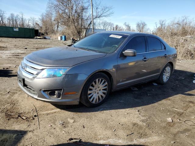 3FADP0L3XCR409006 - 2012 FORD FUSION HYBRID GRAY photo 1