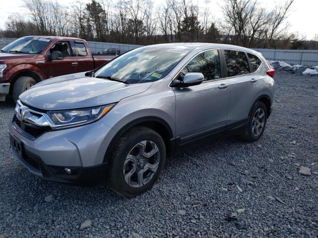 2HKRW2H88KH614666 - 2019 HONDA CR-V EXL SILVER photo 1