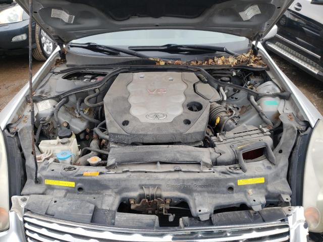 JNKCV54E14M803317 - 2004 INFINITI G35 SILVER photo 11