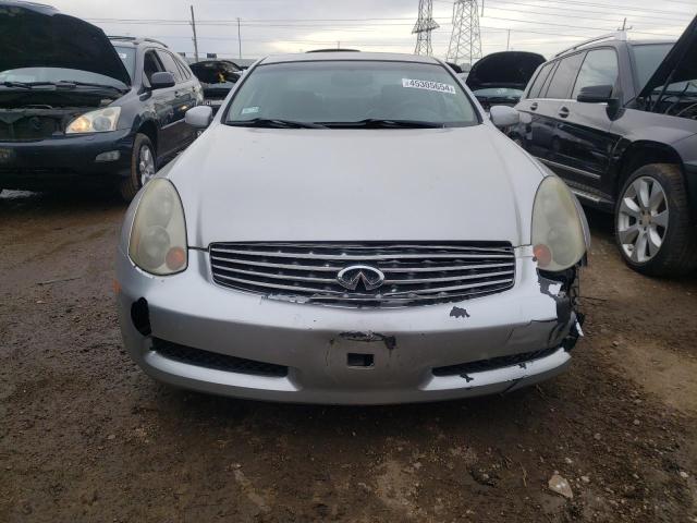 JNKCV54E14M803317 - 2004 INFINITI G35 SILVER photo 5