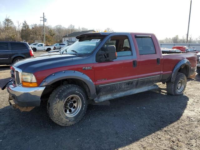 1FTNW21F0XEE85448 - 1999 FORD F250 SUPER DUTY RED photo 1