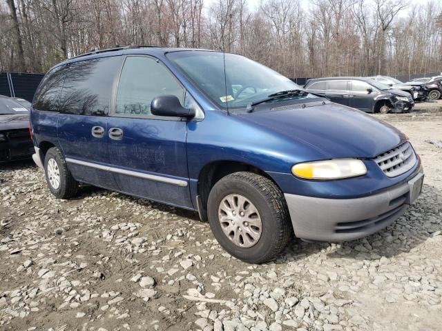 2P4FP25B5YR536922 - 2000 PLYMOUTH VOYAGER BLUE photo 4