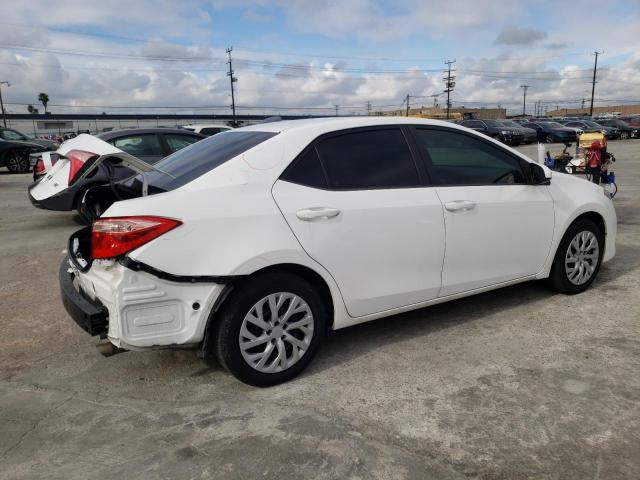 2T1BURHE7KC149564 - 2019 TOYOTA COROLLA L WHITE photo 3