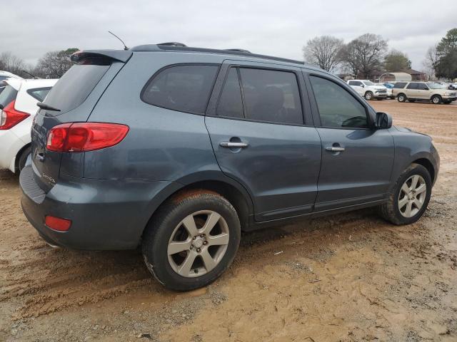 5NMSH13E87H116670 - 2007 HYUNDAI SANTA FE SE BLUE photo 3