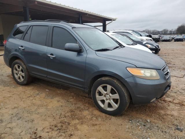 5NMSH13E87H116670 - 2007 HYUNDAI SANTA FE SE BLUE photo 4