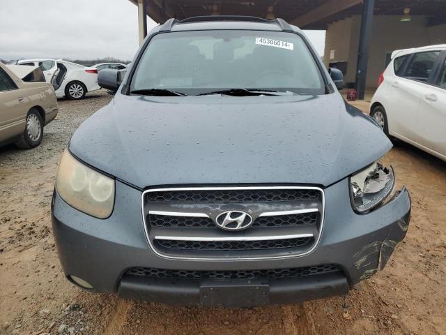 5NMSH13E87H116670 - 2007 HYUNDAI SANTA FE SE BLUE photo 5