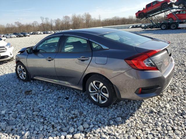 19XFC2F55HE066093 - 2017 HONDA CIVIC LX GRAY photo 2