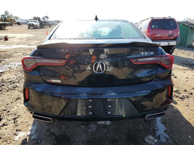 19UUB5F57NA003413 - 2022 ACURA TLX TECH A BLACK photo 6