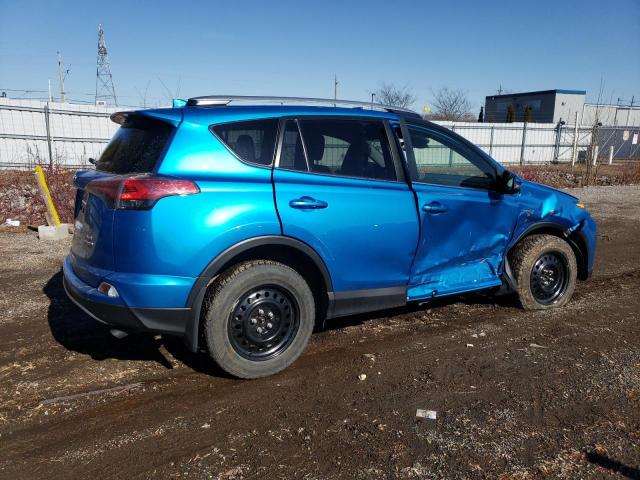 JTMRJREVXJD249574 - 2018 TOYOTA RAV4 HV LE BLUE photo 3