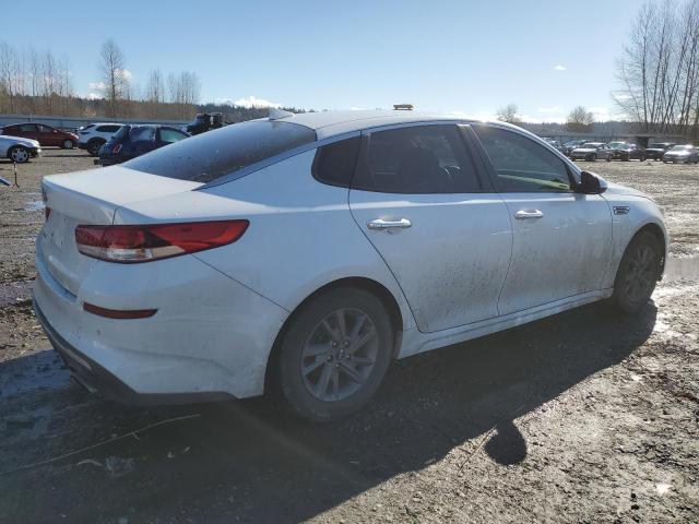 5XXGT4L37KG357826 - 2019 KIA OPTIMA LX WHITE photo 3