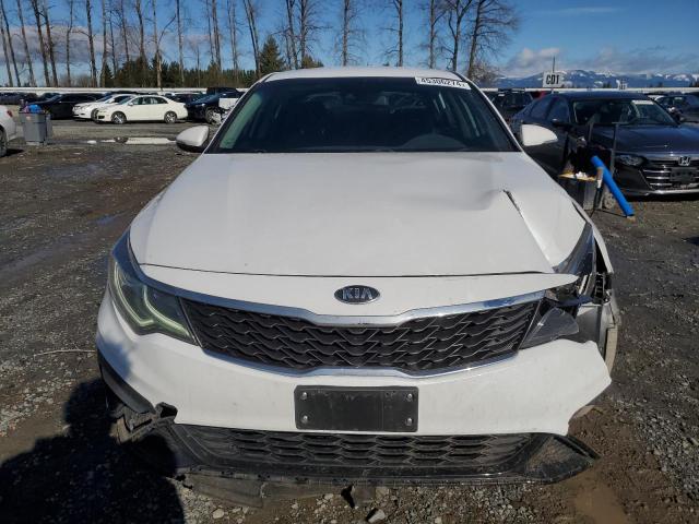 5XXGT4L37KG357826 - 2019 KIA OPTIMA LX WHITE photo 5