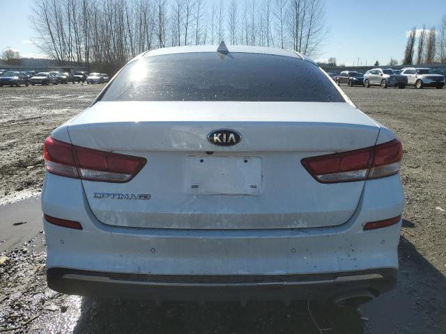 5XXGT4L37KG357826 - 2019 KIA OPTIMA LX WHITE photo 6