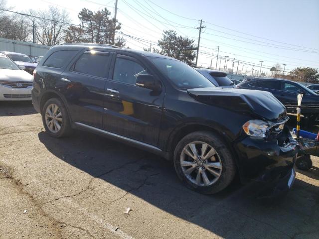 1C4SDJDTXDC698998 - 2013 DODGE DURANGO CREW BLACK photo 4