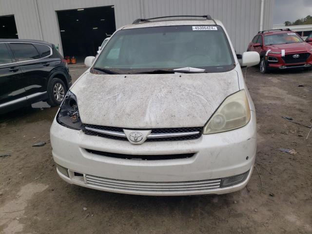 5TDZA22C44S183008 - 2004 TOYOTA SIENNA XLE WHITE photo 5