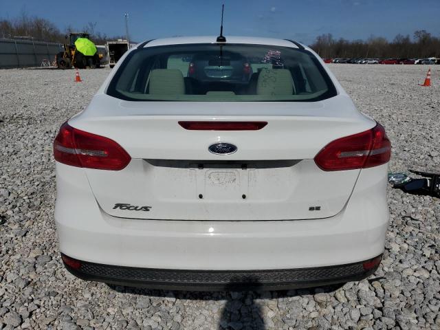 1FADP3F24HL218885 - 2017 FORD FOCUS SE WHITE photo 6