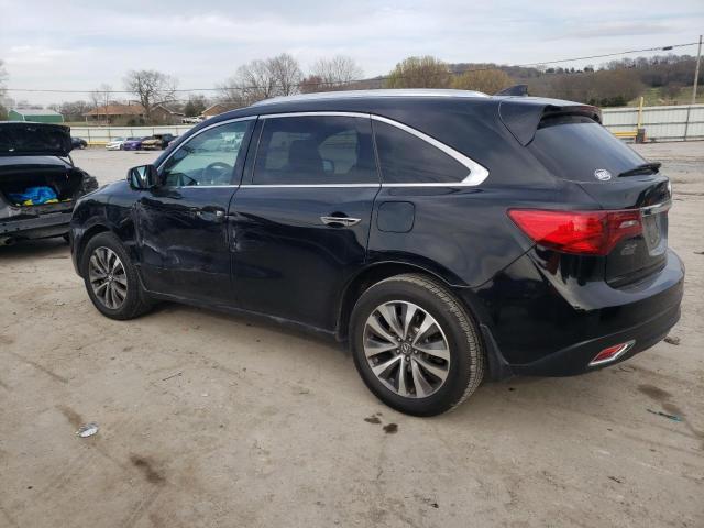 5FRYD4H42GB031136 - 2016 ACURA MDX TECHNOLOGY BLACK photo 2