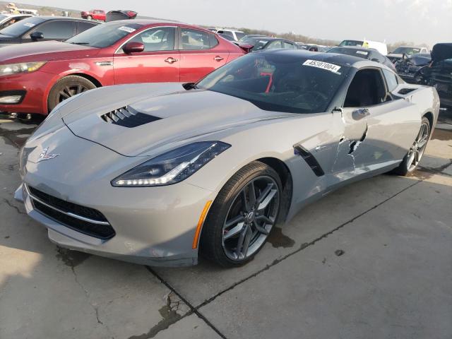1G1YB2D78J5101073 - 2018 CHEVROLET CORVETTE STINGRAY 1LT GRAY photo 1