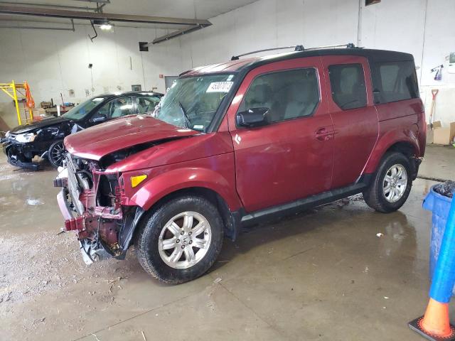 5J6YH28798L002116 - 2008 HONDA ELEMENT EX MAROON photo 1