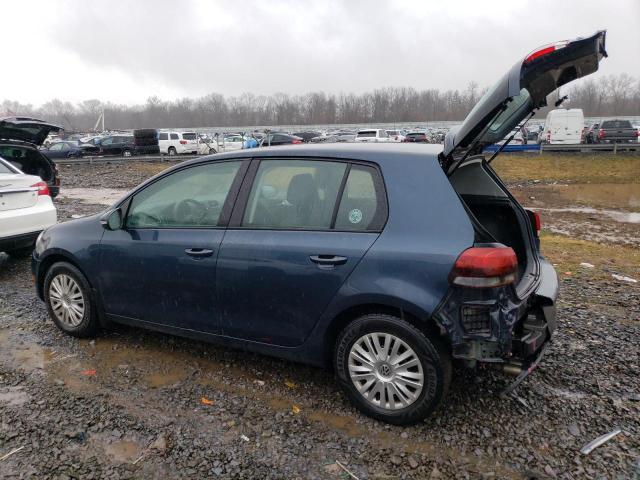 WVWDB7AJ7BW161845 - 2011 VOLKSWAGEN GOLF BLUE photo 2