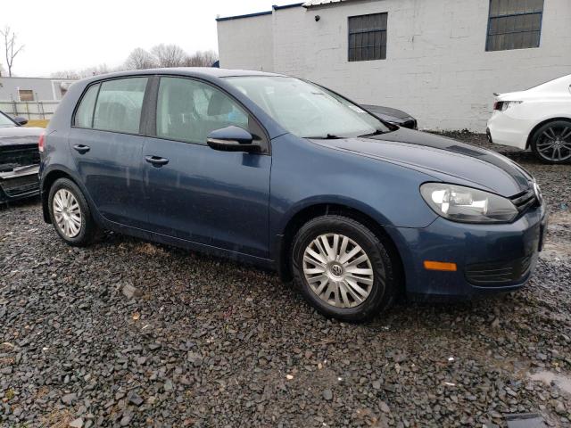 WVWDB7AJ7BW161845 - 2011 VOLKSWAGEN GOLF BLUE photo 4