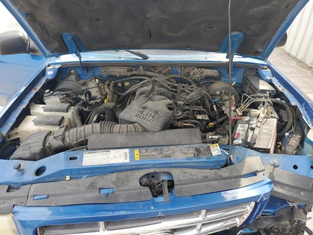 1FTYR14E71TA45098 - 2001 FORD RANGER SUPER CAB BLUE photo 11