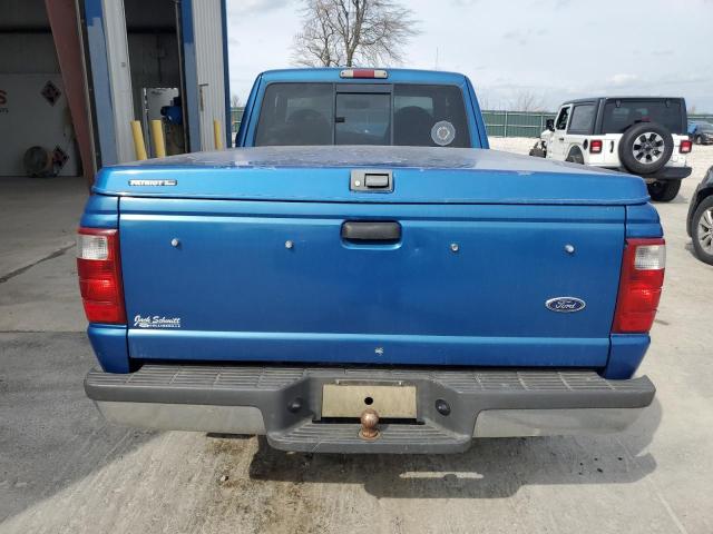 1FTYR14E71TA45098 - 2001 FORD RANGER SUPER CAB BLUE photo 6