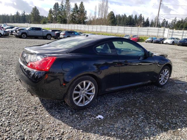 JN1CV6EL0CM472445 - 2012 INFINITI G37 BLACK photo 3