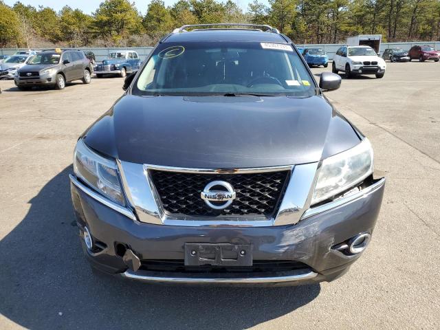 5N1AR2MM8EC681951 - 2014 NISSAN PATHFINDER S GRAY photo 5