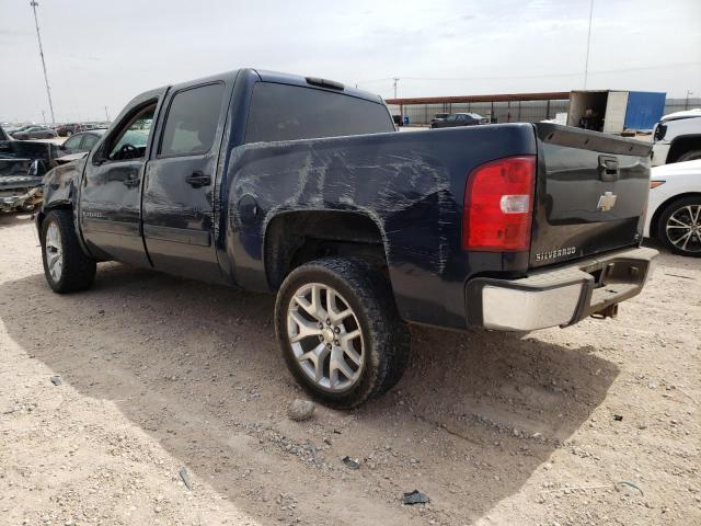 3GCEC13J07G524505 - 2007 CHEVROLET SILVERADO C1500 CREW CAB BLUE photo 2