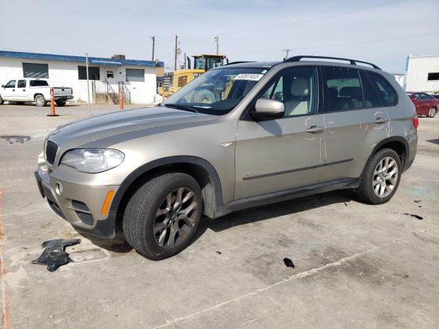 5UXZV4C59CL750263 - 2012 BMW X5 XDRIVE35I BEIGE photo 1